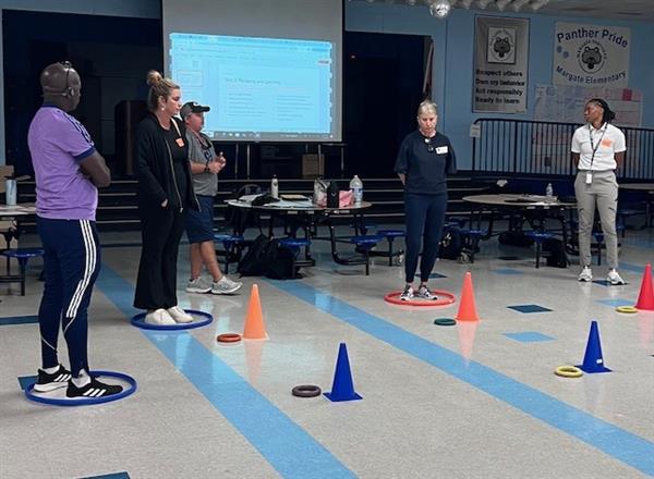 2024 Elementary Essentials of Physical Education Curriculum (EPEC) training for our AWESOME Elementary PE teachers